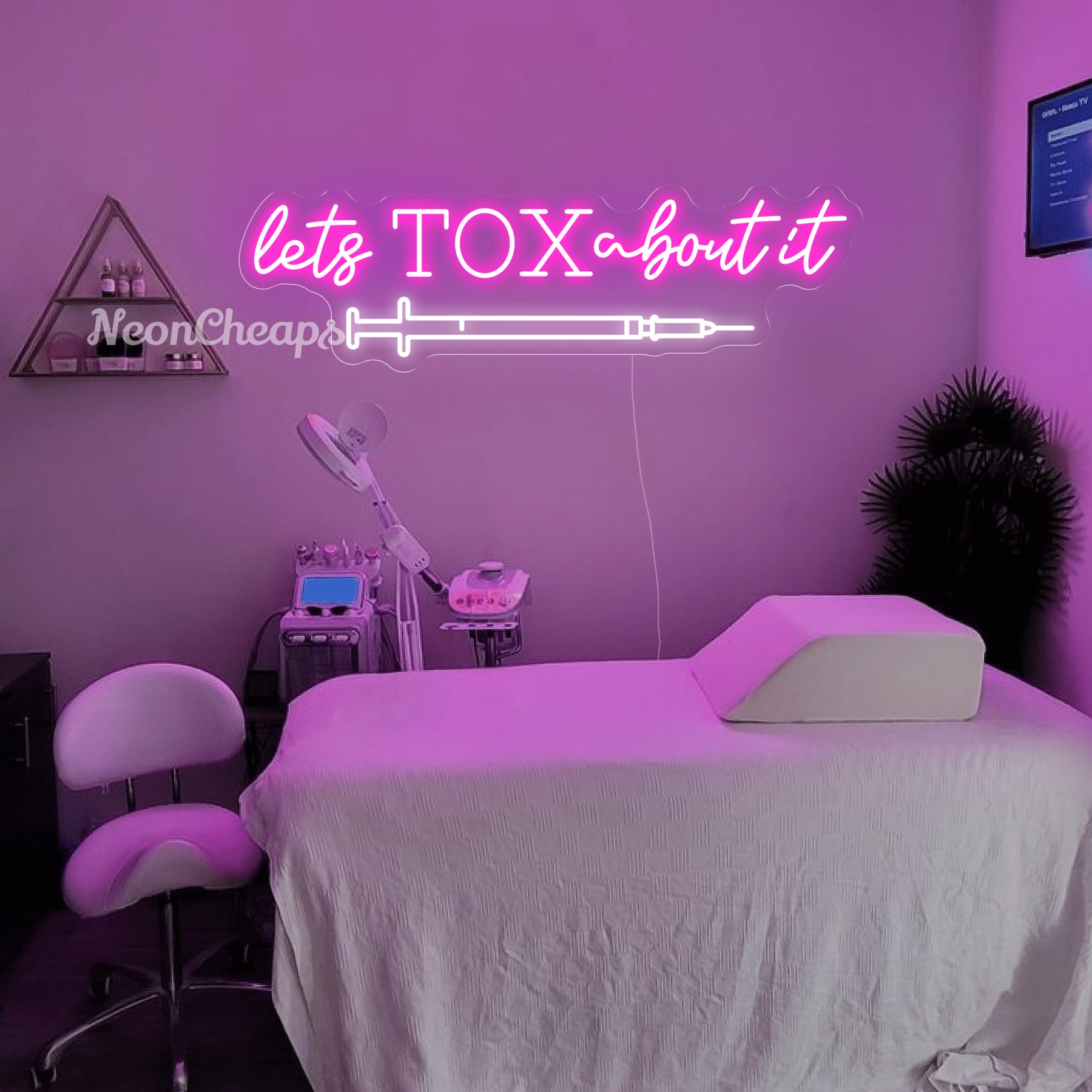 Lets TOX about it Neon Lights Signs