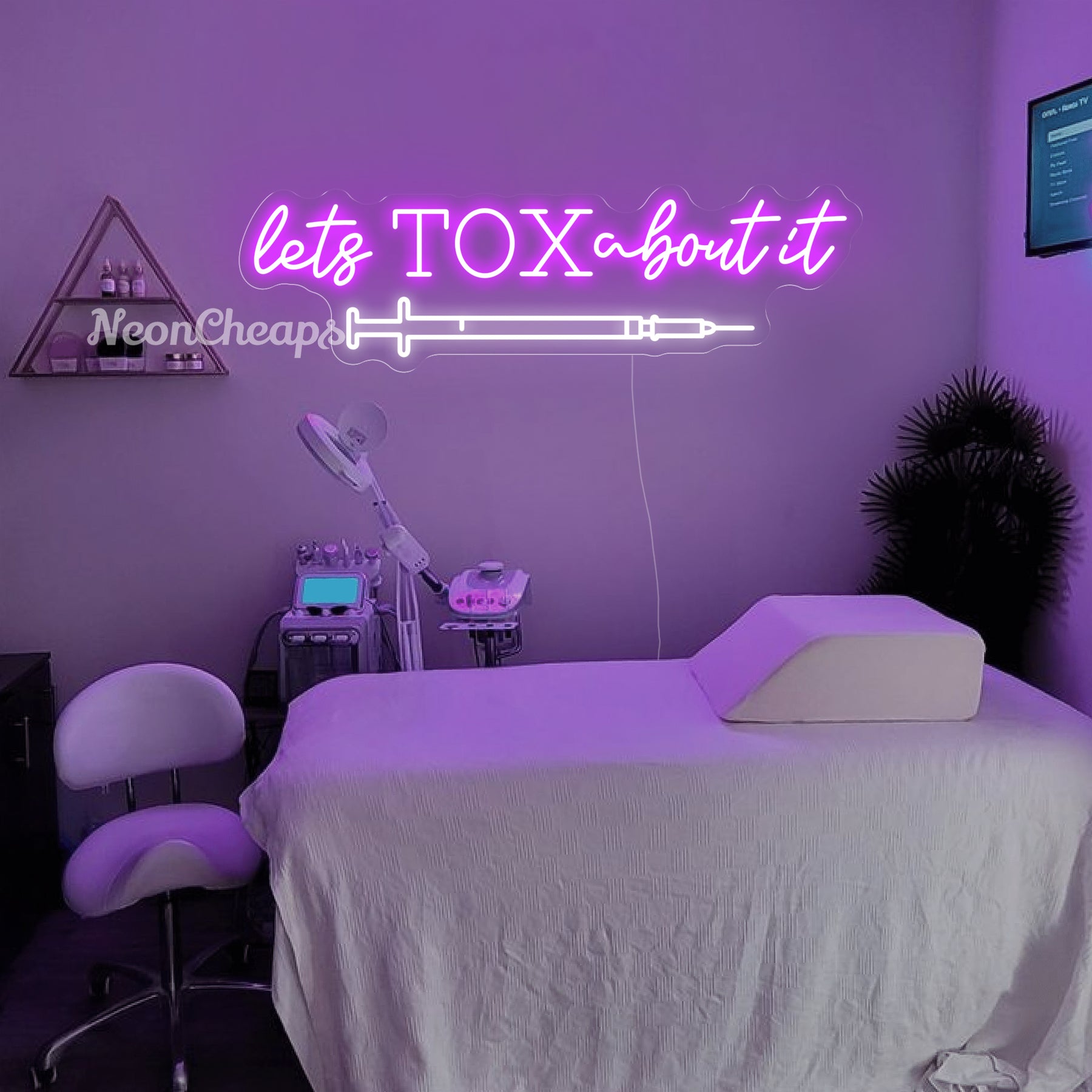 Lets TOX about it Neon Lights Signs