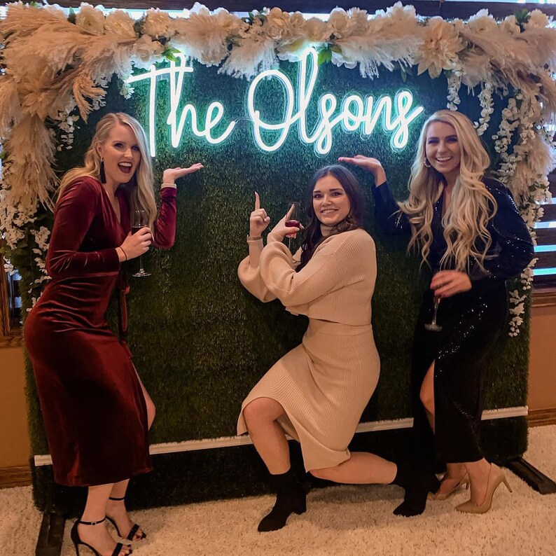 Custom Your Own Wedding Neon