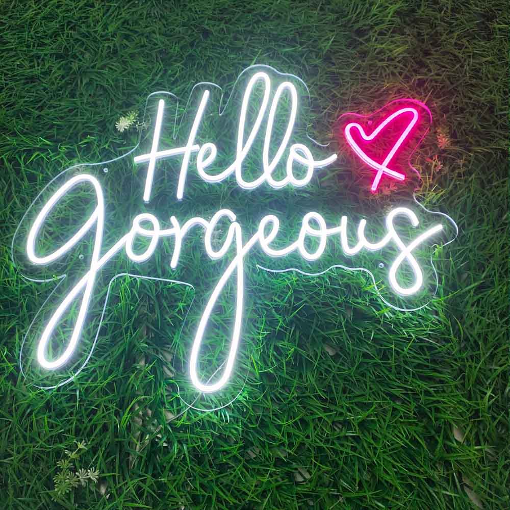 Hello Gorgeous Neon Signs