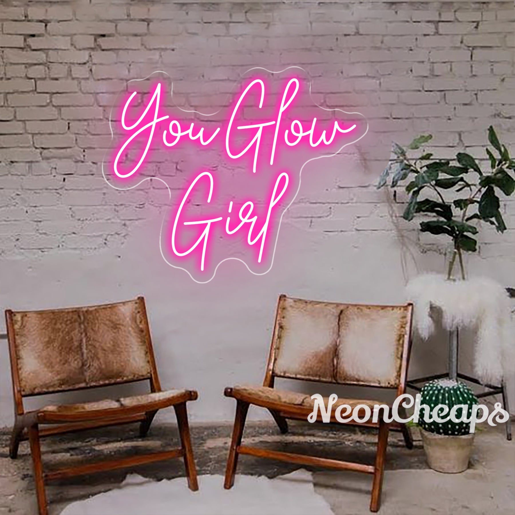 You Glow Girl Neon Sign