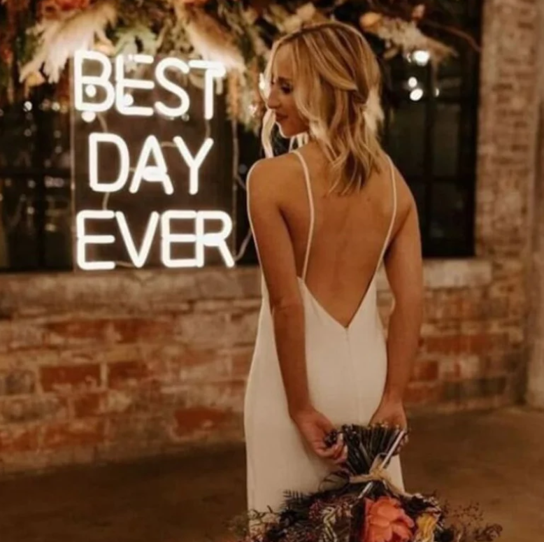 Best day ever neon sign