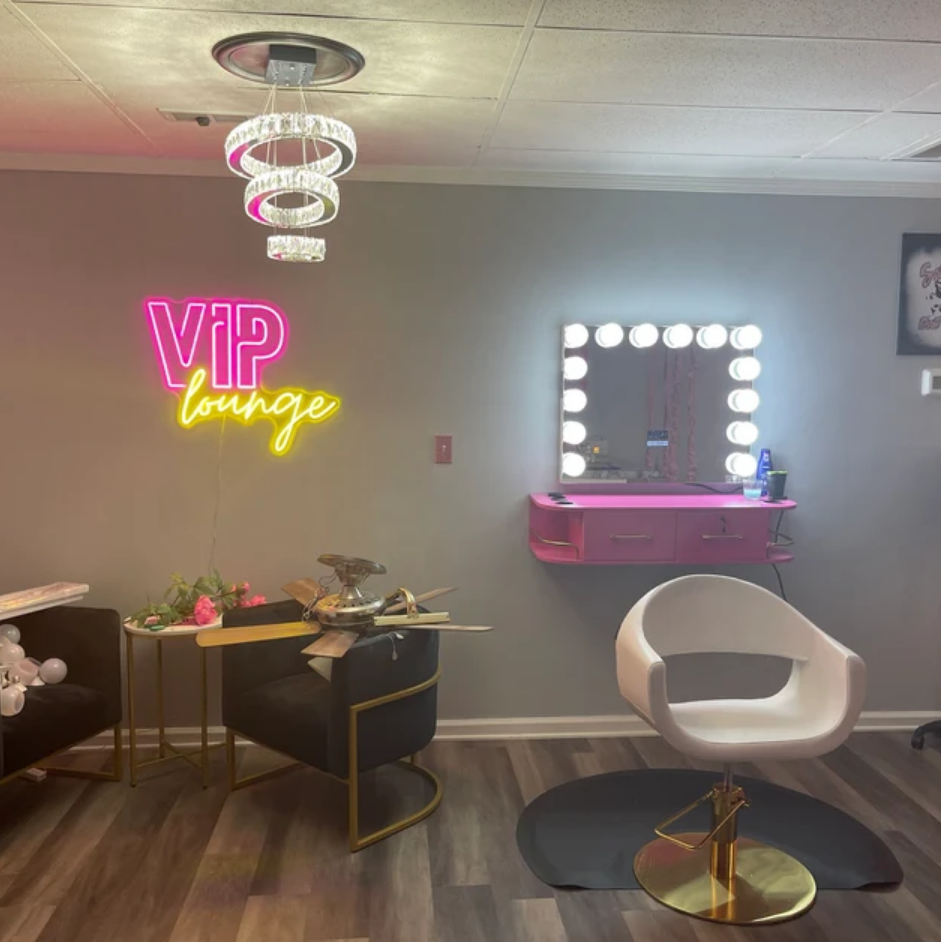 VIP Lounge Neon Sign