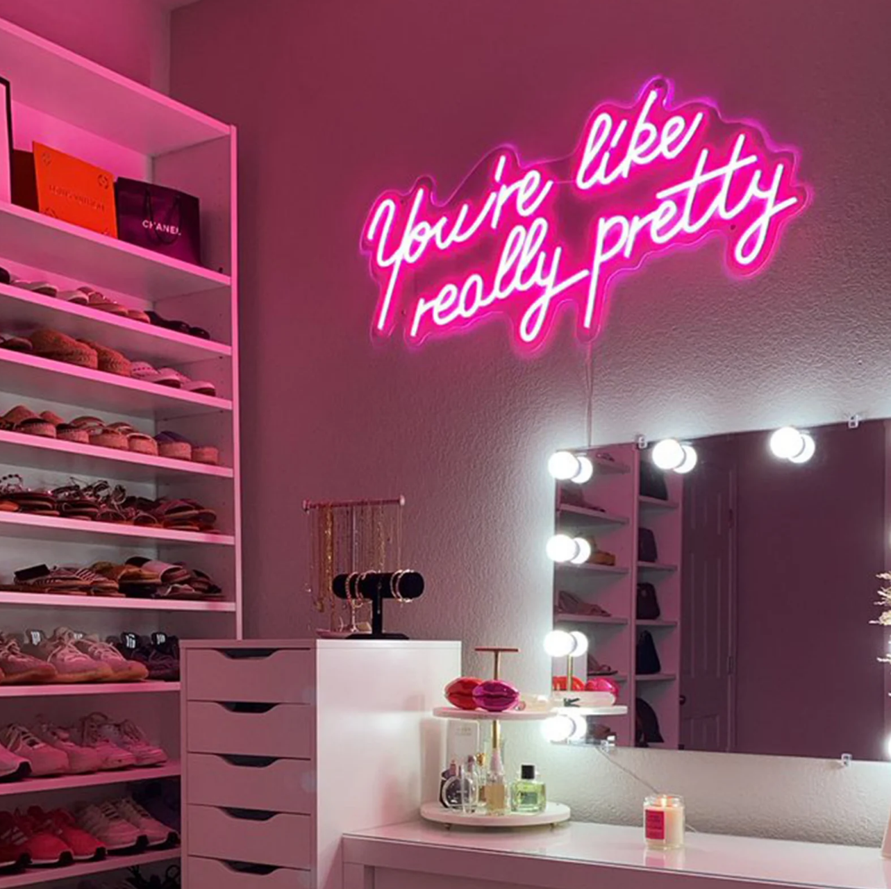 You're Like Really Pretty Neon Sign