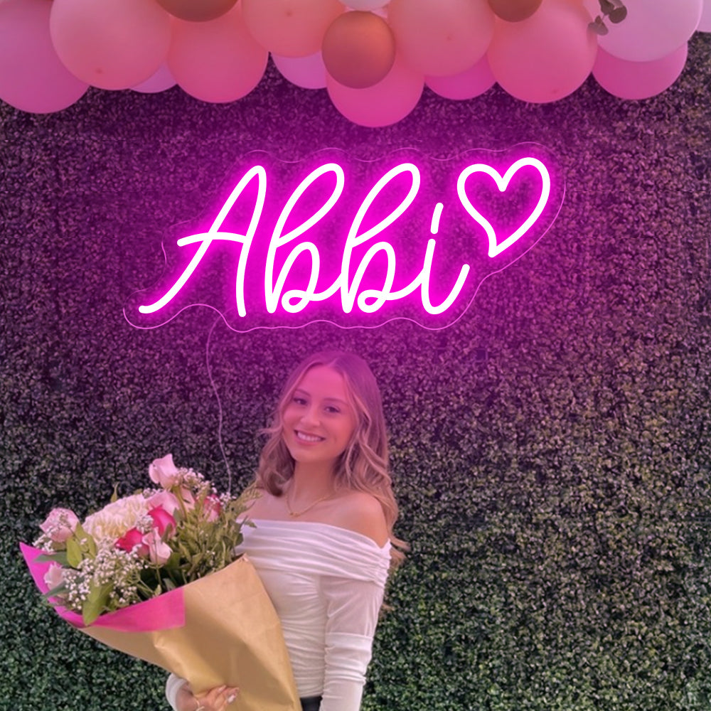 Custom Name Neon Sign