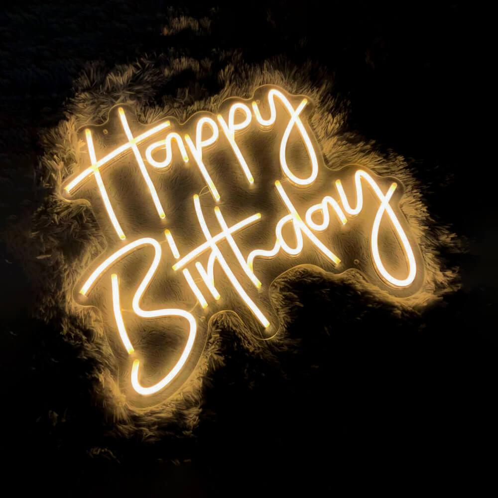 Happy Birthday Neon Signs