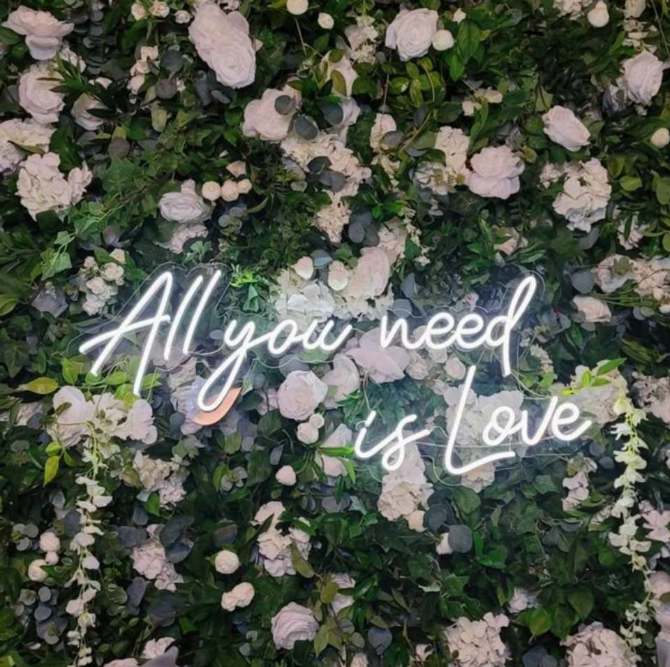 All You Need Is Love Neon Sign