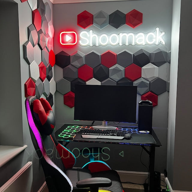 YouTuber Name Neon Sign