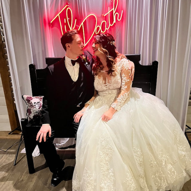 Til Death Wedding Neon Sign