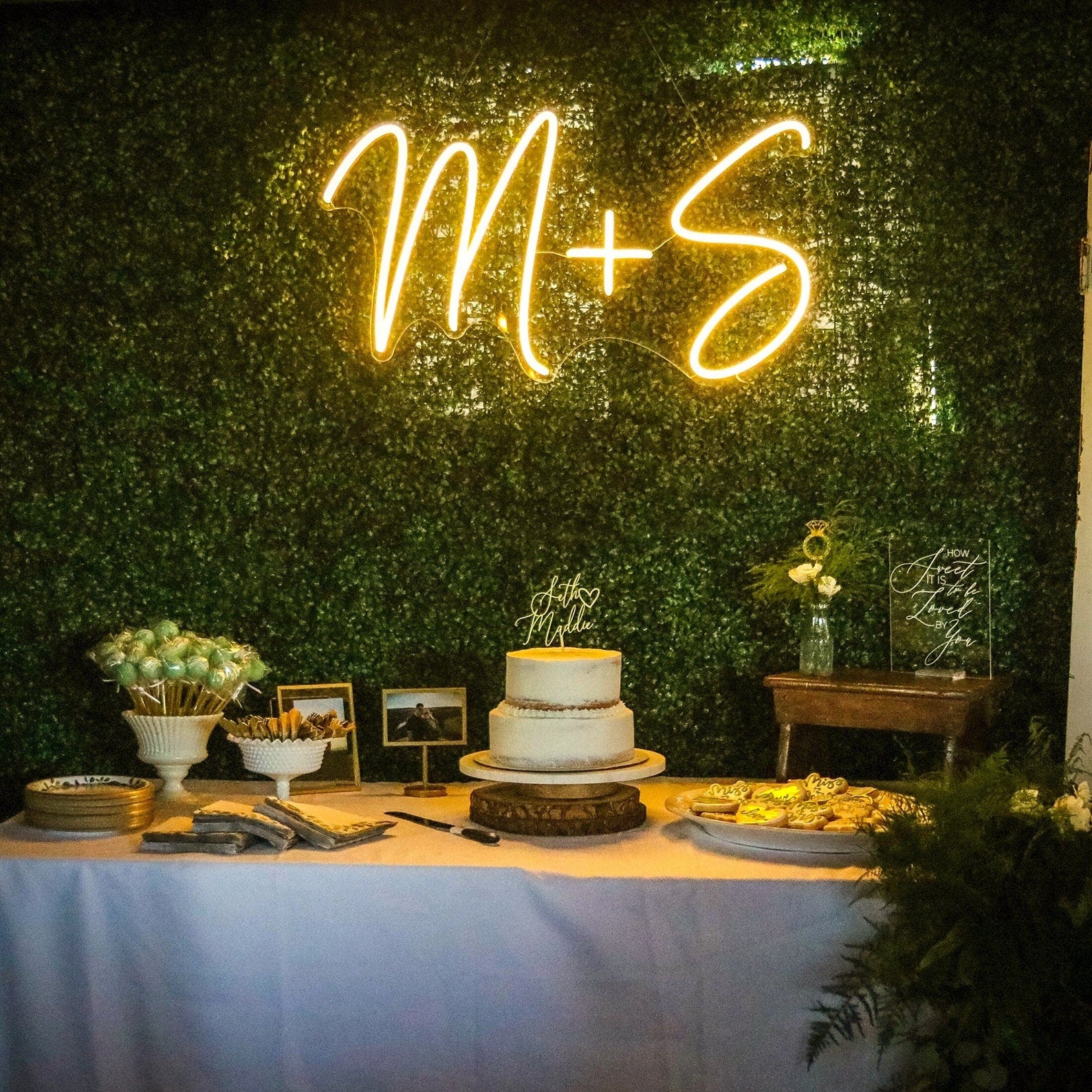 Custom Initials Neon Signs