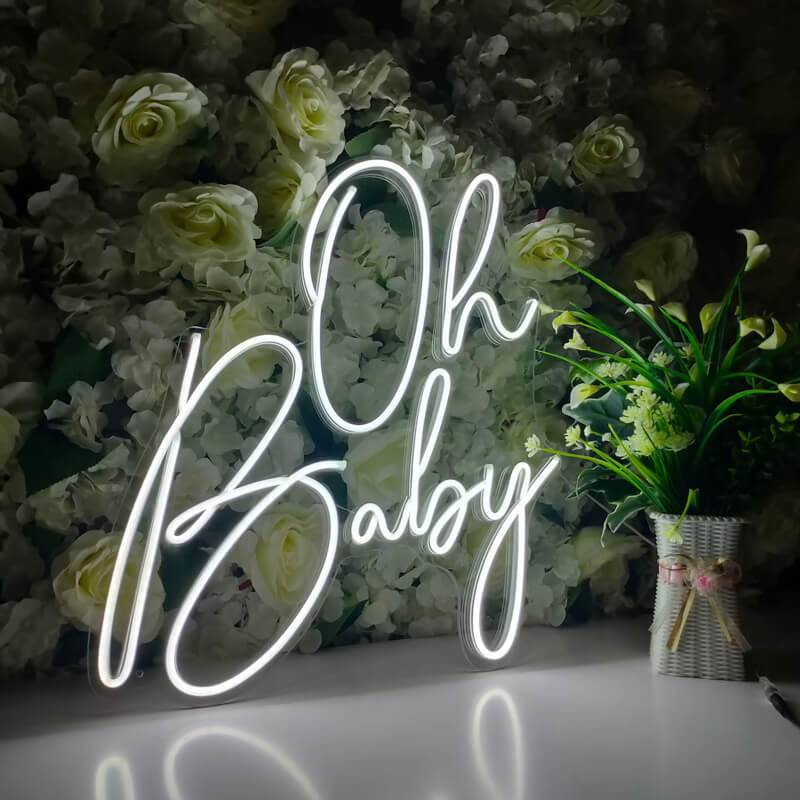 Oh Baby Neon Sign