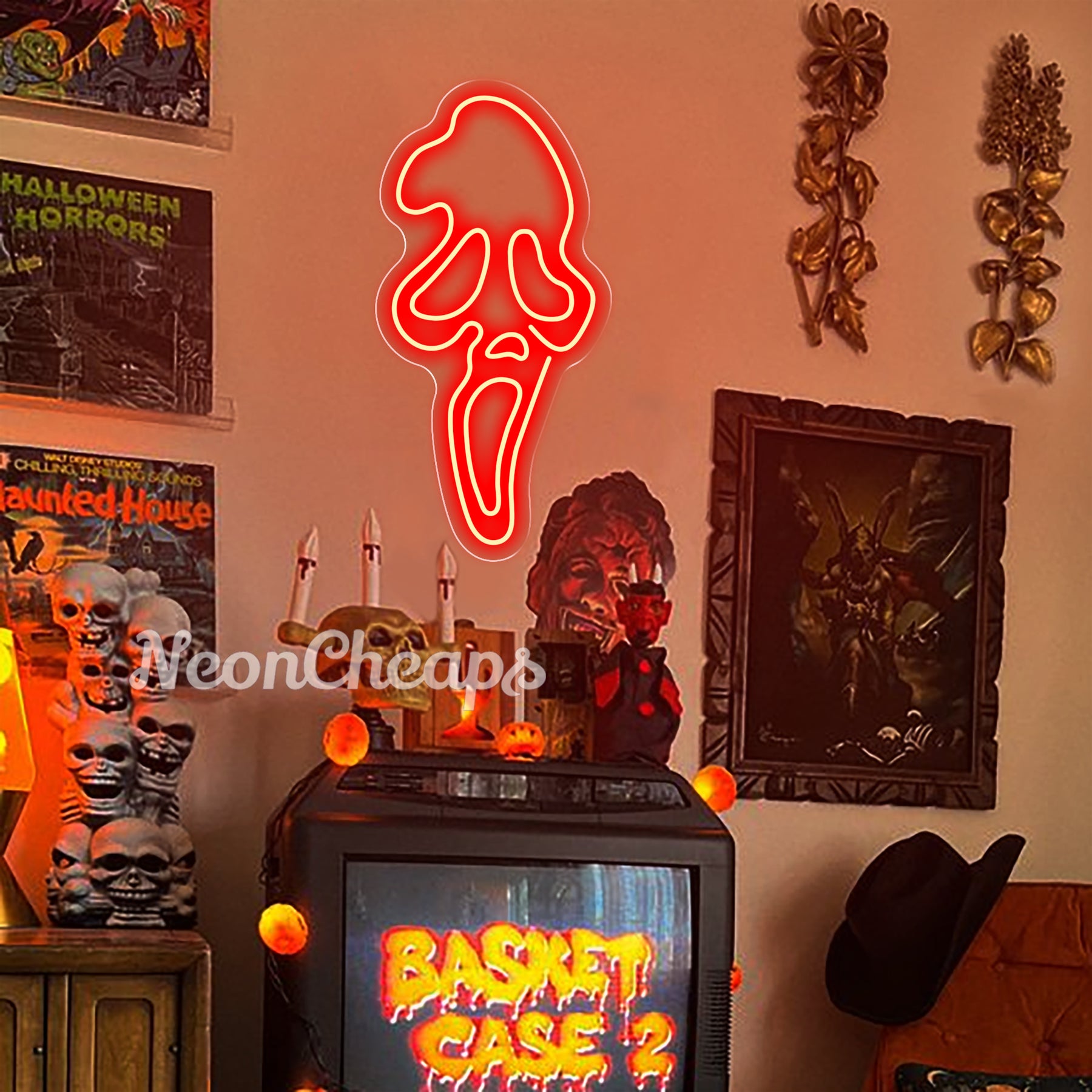 Ghostface Neon Sign