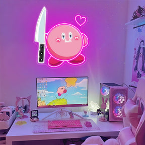 Kirby UV Design Neon Lights
