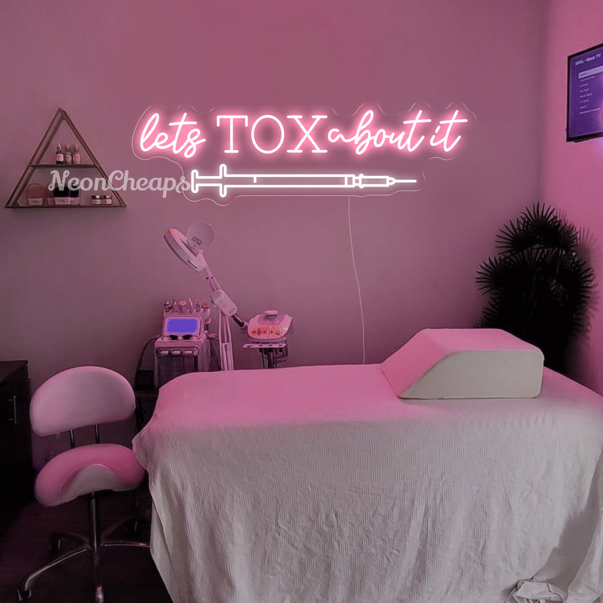 Lets TOX about it Neon Lights Signs