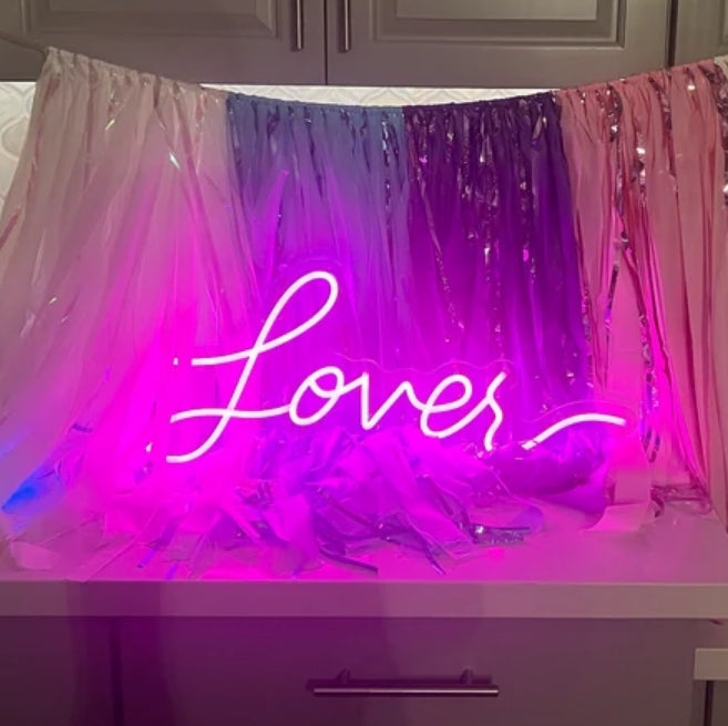 Lover Neon Sign