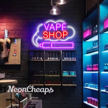 Vape shop Neon Sign