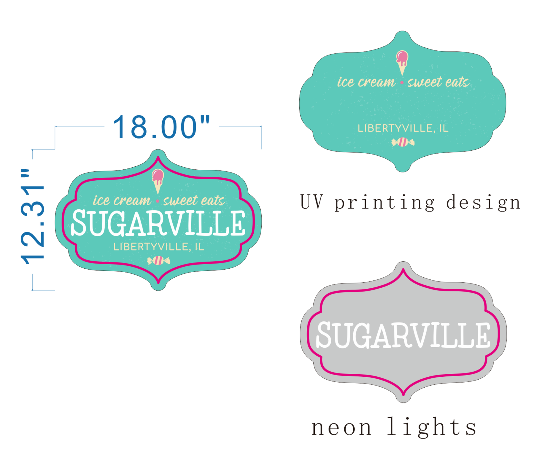 Elizabeth Smith-Custom neon sign