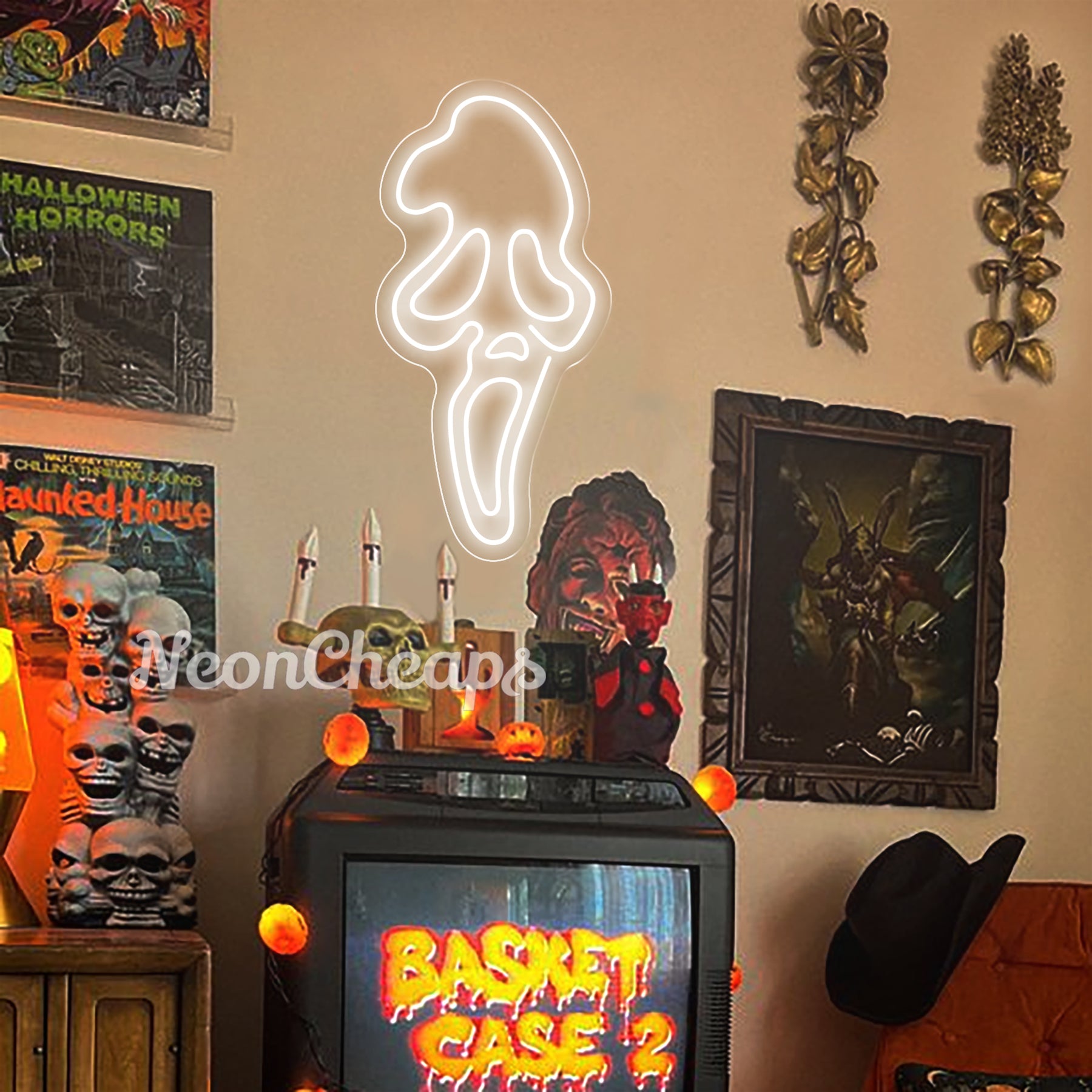 Ghostface Neon Sign