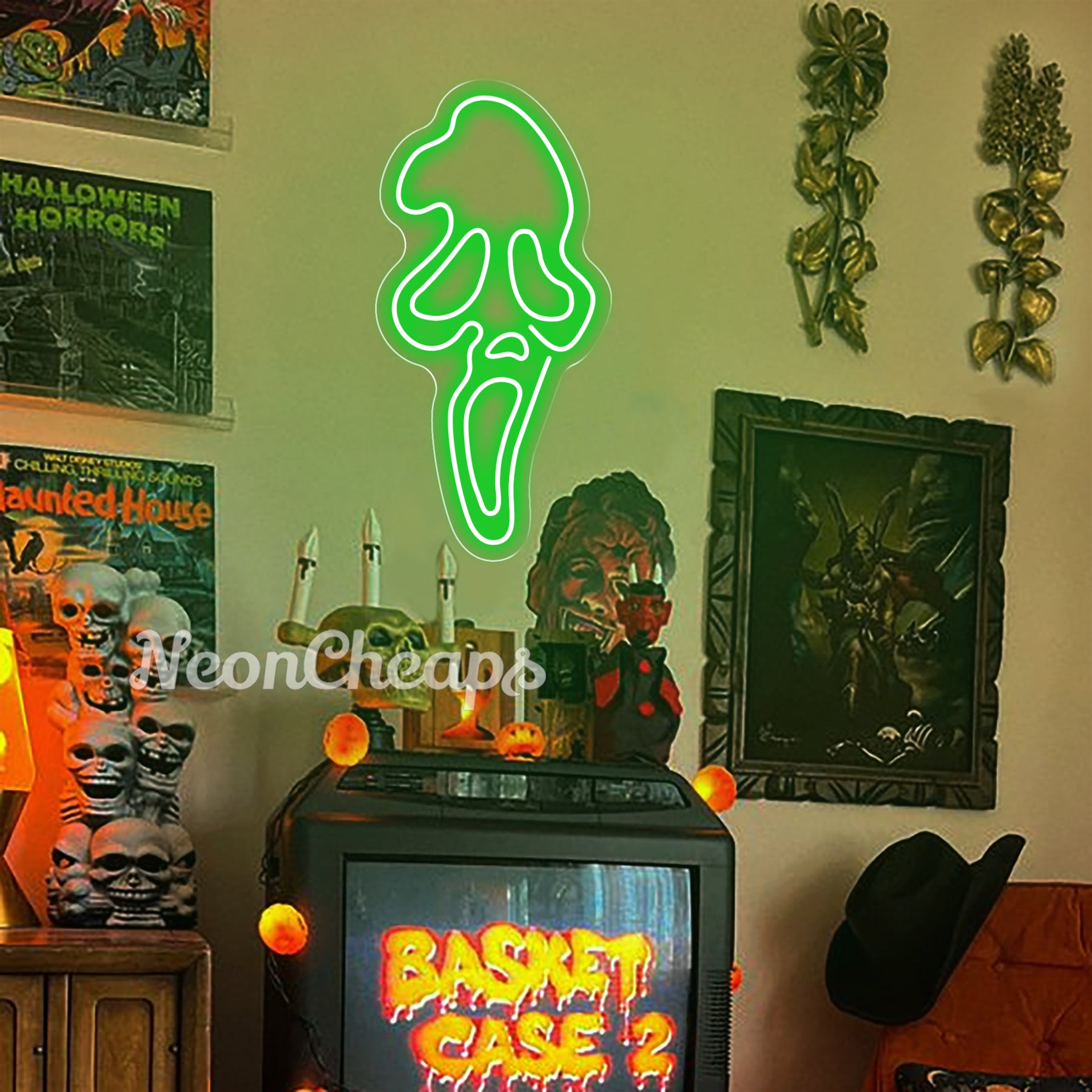 Ghostface Neon Sign