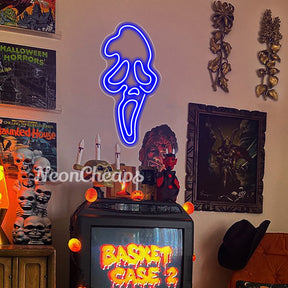 Ghostface Neon Sign