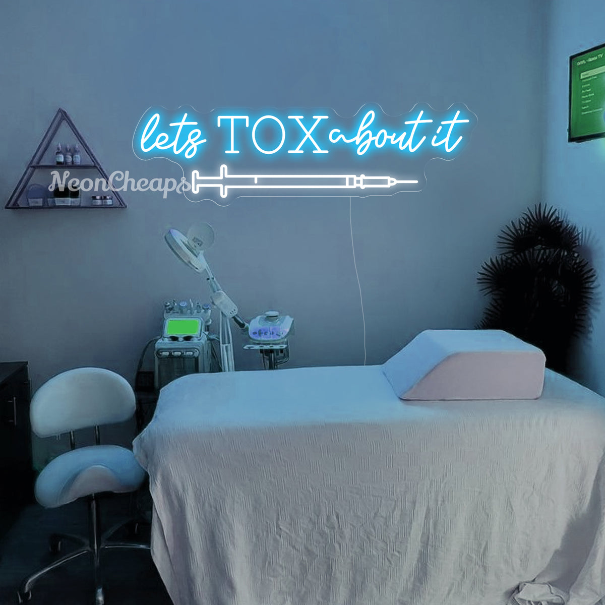 Lets TOX about it Neon Lights Signs