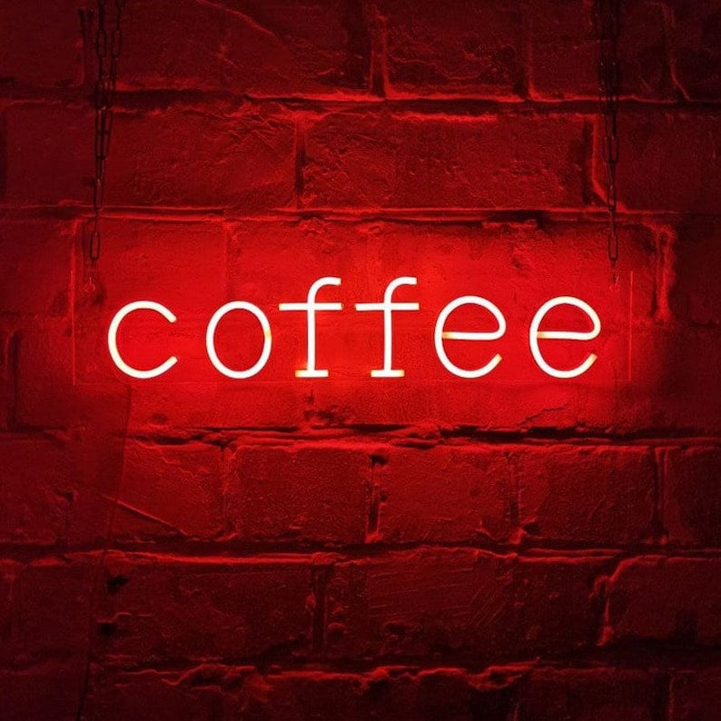 Coffee neon sign