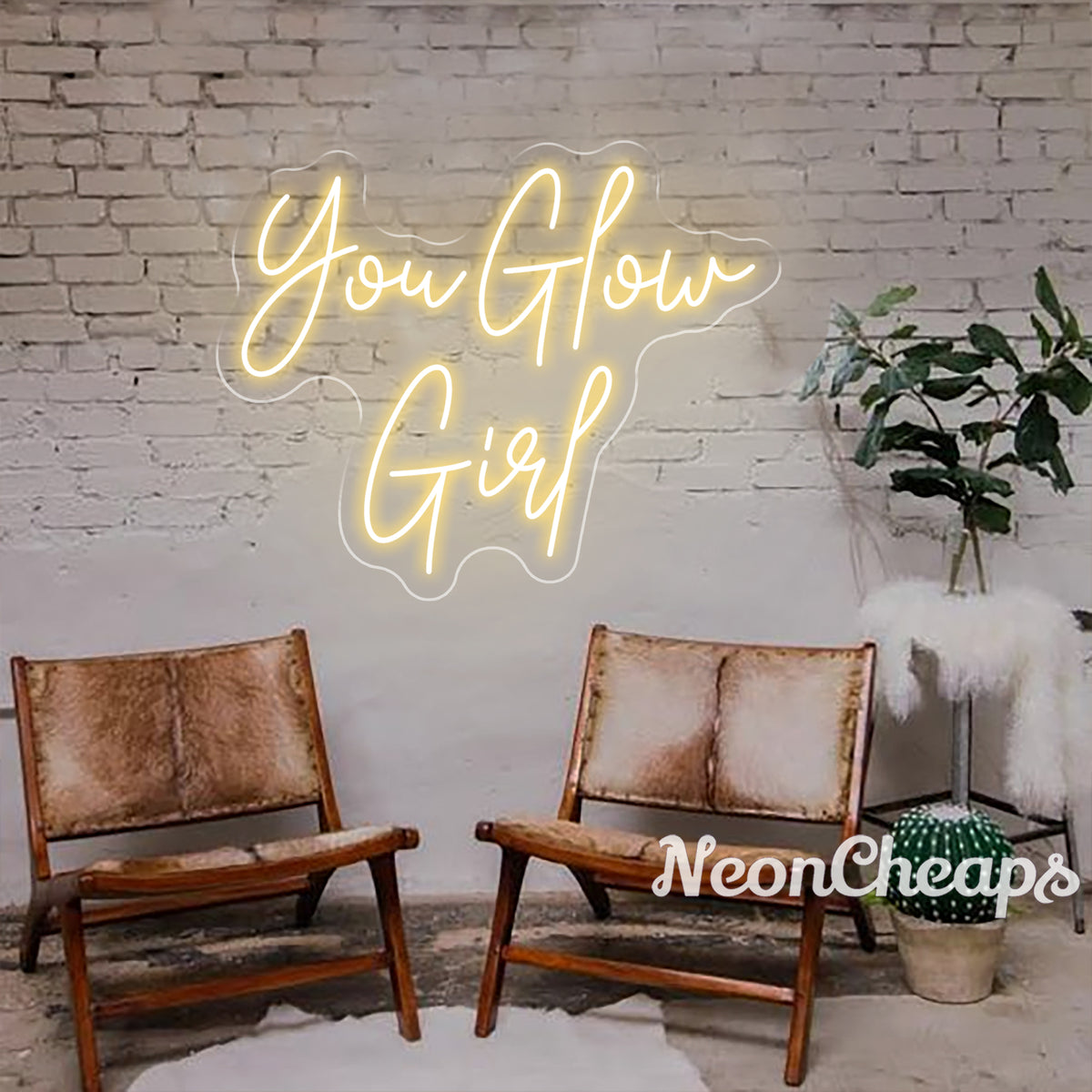 You Glow Girl Neon Sign