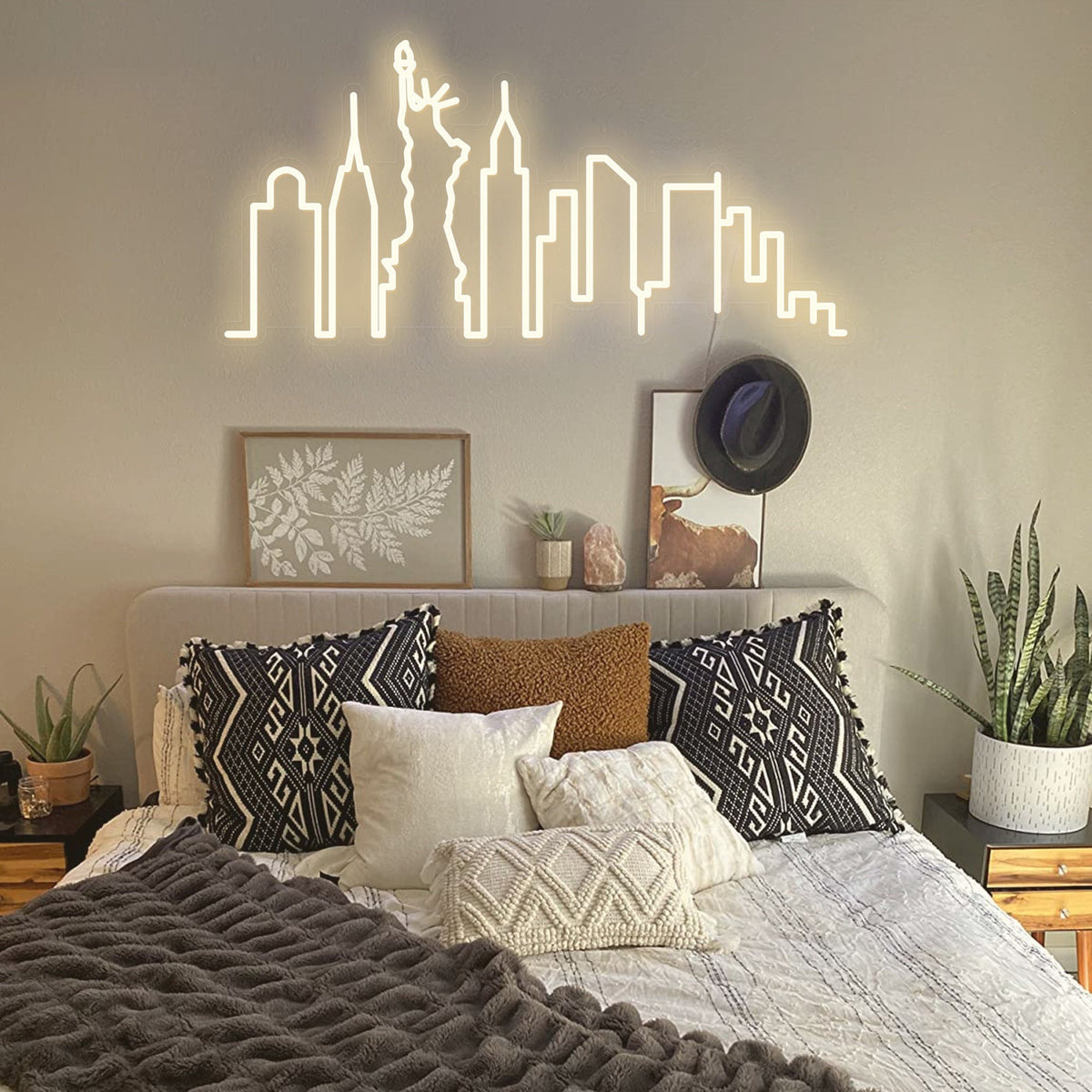 New York Skyline LED Neon Sign