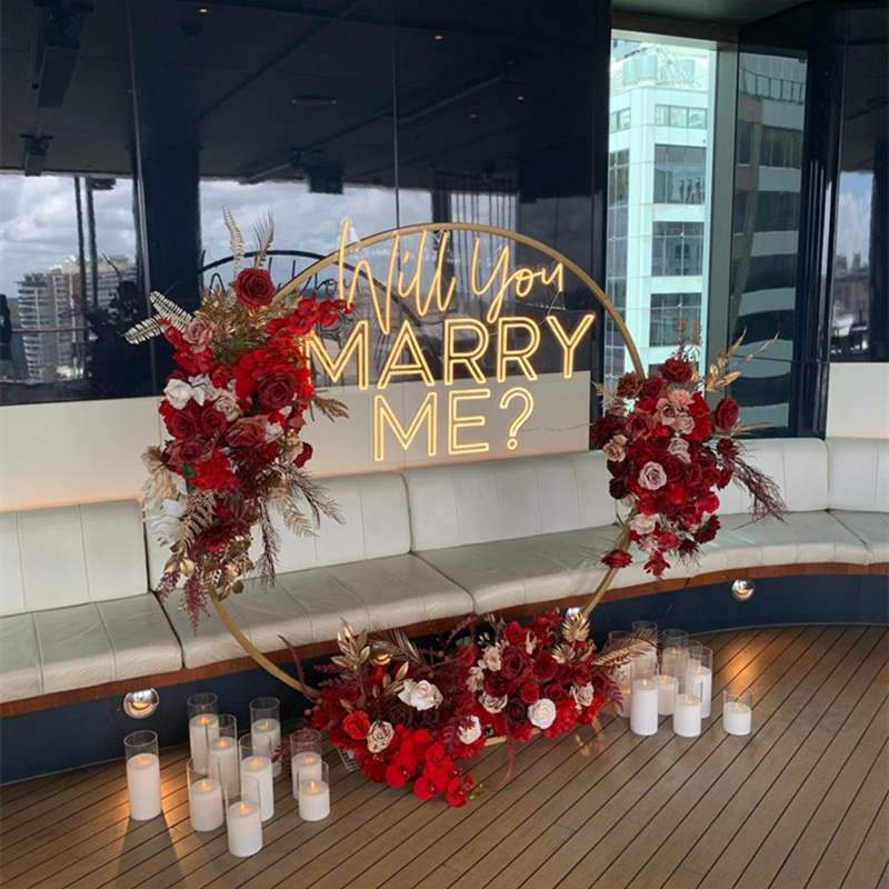 Will You Marry Me LED Neon Sign